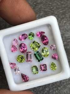 Piedra Preciosa de Turmalina Natural Multicolor |   Alta Calidad 100% Natural |   Piedra Super Clean de 2 Quilates con Corte Mixto, Certificada por Terceros - Product Image 3