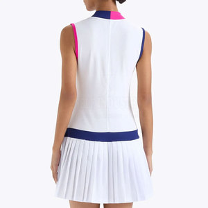 Uniformes de tennis respirants nouveau style pour femmes créez votre propre tenue de logo de sport pour vêtements de sport - Product Image 4