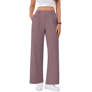 Meilleur matériau fait pantalons respirants vente chaude OEM pantalons décontractés pour femmes couleur et Logo personnalisés 2025 été nouveau - Product Image 6