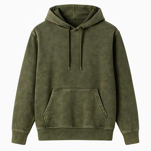 Sudadera con Capucha Lavada al Ácido, Logotipo Personalizado, Sudadera Extra Grande Vintage para Hombre, Sudadera Informal para Hombre - Product Image 1