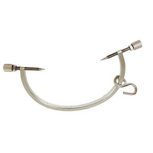 Pinzas de tracción GARDNER WELLS, dispositivo de acero inoxidable para la inmovilización de la columna cervical durante operaciones neuroquirúrgicas - Product Image 6