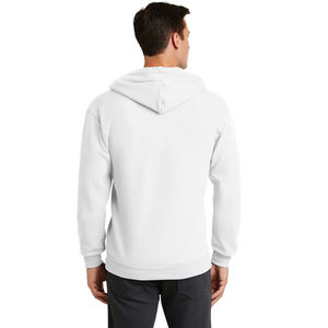 Mans <b>Fleece</b> Full Zip Hooded Sweatshirt Hoodie - <b>Royal</b> <b>Blue</b> Zipper Hoodies - Product Image 6