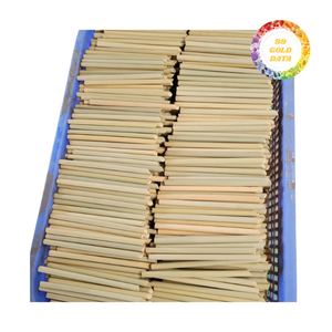Vente en gros de pailles à boire en bambou pour boissons biologiques-Ustensiles écologiques polis, traités thermiquement et durables - Product Image 1