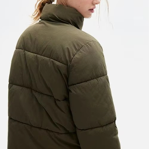 Custom Made <b>Packable</b> Waterproof Puffer <b>Jacket</b> for Men Women High Street Style Stand Collar Winter Coated Zipper Low Price - Product Image 3