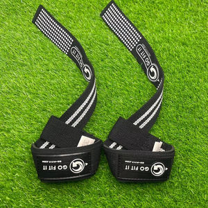 Crossfit Bodybuilding Strength Training Figure 8 <b>Lifting</b> <b>Strap</b>-Lightweight Neoprene Elastic Adjustable Anti-Slip <b>Straps</b> - Product Image 1