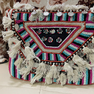 กระเป๋าถือสไตล์โบฮีเมียนงานฝีมืออินเดีย กระเป๋าแบนจารา - Product Image 1