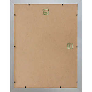 Marco Moderno para Póster DIN A2 de 42 x 59.4 cm, Marco de Metal Plateado y Vidrio para Decoración del Hogar, Marco para Pinturas A4 - Product Image 3