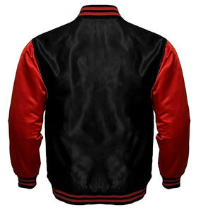 Varsity Jacket Letterman Baseball Jacket Bomber Jacket SATIN Fabric disponible en multi Custom CollegeBaseballjacket para hombres - Product Image 6