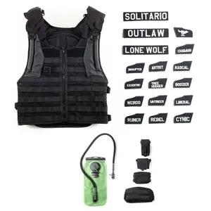 Automne hiver hommes laine polaire gilet Logo personnalisé épaissi vêtements de travail multi-poches décontracté respirant col roulé fermeture éclair - Product Image 6