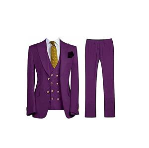 Venta al por mayor Casual Office Party hombres trajes transpirables Venta caliente de alta calidad de negocios Slim fit trajes de moda para hombre - Product Image 5