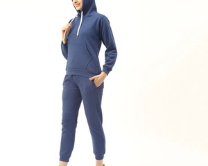 Customized Quality Men's 100% Cotton Breathable Quick Dry Lightweight <b>Tracksuit</b> & Sweat Suit for Jogging Wholesale - Product Image 4
