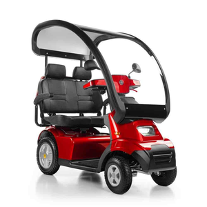 Scooter électrique à 4 roues pour seniors, adultes, personnes handicapées, confortable, sûr, pliable, étanche, 500W, longue durée de vie de la batterie, fiable, tout-terrain - Product Image 1