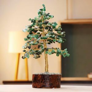ต้นพลอยคริสตัลหยกสีเขียว-บอนไซทำมือสำหรับตกแต่งบ้านและสำนักงาน-บอนไซทำด้วยมือสำหรับตกแต่งบ้านและสำนักงาน - Product Image 4