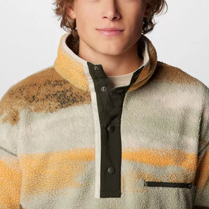 Sweat-shirt en molleton Sherpa pour homme, décontracté et résistant, pour l'hiver et les températures extrêmes, impression numérique, options personnalisables - Product Image 4