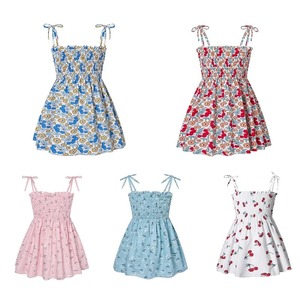 Vente en gros de robe de soirée pour bébés filles de qualité supérieure dernière mini conception de tailles de couleurs personnalisées styles fabriqués au printemps en bambou - Product Image 6