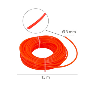 Filo di Nylon Rotondo 3,0mm (Rotolo da 15mt.) - Product Image 2