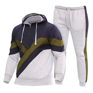 ชุดฮู้ดดี้ผู้ชายไซส์ใหญ่ ออกแบบโลโก้ได้ตามต้องการ ดีไซน์ยั่งยืน คุณภาพสูง ชุดวอร์มกีฬา กางเกงวอร์ม - Product Image 4