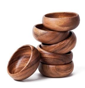 Wholesale <b>Wooden</b> <b>Salad</b> <b>Bowl</b> Solid Wood Serving <b>Bowl</b> - Product Image 2