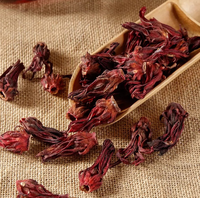 Thé aux fleurs d'hibiscus séchées de qualité supérieure |   Boissons prêtes à l'emploi aux ingrédients naturels riches en antioxydants, en sachets de 5 kg/10 kg/20 kg