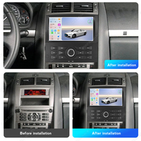 Lecteur multimédia DVD de voiture Android MEKEDE, autoradio GPS avec navigation, Car-play, écran 8 pouces pour Peugeot 407 2004-2010