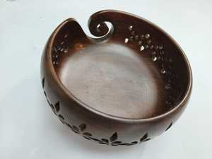 Kit de Costura de Viaje Mini Personalizable, Exquisito Tazón de Madera para Tejer con Diseño de Estrella, Técnicas de Tejido, Patrones Teñidos, Precortados, para Niñas, ISO - Product Image 2