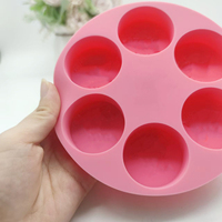 Moule à gommes en silicone de qualité alimentaire de dessin animé circulaire personnalisé moules en silicone pour gâteaux bonbons chocolat fruits glaçons