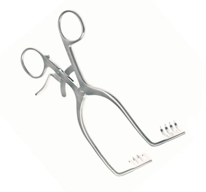 Beckmann Adson Refractor de autoretención X4 Puntas Retractor quirúrgico Romo Retractor Adson de acero inoxidable - Product Image 3