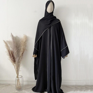 Ropa Musulmana Tradicional, Abaya para Mujer, Ropa para Eid y Ramadán, Abaya Elegante para Mujer, Abaya Islámica Hecha a Medida al por Mayor - Product Image 2