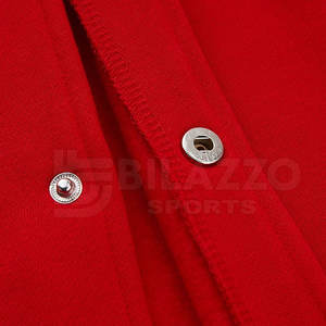 Blouson universel d'hiver style Letterman pour homme, col montant, en toile avec doublure en laine, écologique, fabricant OEM - Product Image 6