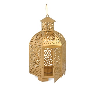 New <b>Moroccan</b> Style <b>Decorative</b> Metal Lantern for Home Living Room Indoor Home Halloween <b>Decoration</b> Classic Lantern for Home - Product Image 4