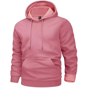 Sweat à capuche unisexe douillet doublé en polaire 100% coton 320 GSM bas quantité minimale de commande anti-rétrécissement impression et broderie de logo personnalisé - Product Image 2