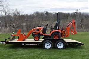 Mini-tracteur diesel Kubota 25 CV, motoculteur, tondeuse à gazon, en stock. Idéal pour l'agriculture domestique et l'entretien des jardins. - Product Image 4
