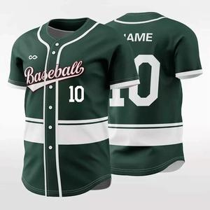 Camiseta bordada sublimada personalizada con equipo de béisbol y softbol vintage con estilo, Jersey suave, ropa deportiva de talla grande, transpirable - Product Image 4