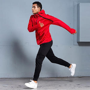 Conjunto Deportivo Personalizado al por Mayor para Hombre 2026, Chaqueta Deportiva Completa con Cremallera, de Poliéster y Algodón, para Correr y Trotar, con Impresión de Logotipo OEM ODM - Product Image 6