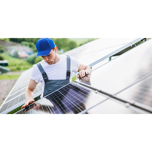 PV for Private Monocrystalline Silicon Half-Cell JHT PERC 550W 600W Max Power Silver Frame IP67 Junction TUV Certified N-Type