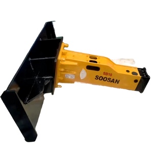 SOOSAN <b>Hydraulic</b> <b>Breaker</b> SB10 Box Type with Skid Steer Attachment for Excavators with 2.5-4.5 Ton Suitable for bobcat Loader - Product Image 1