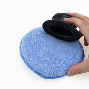 Thiết lập của 3 đánh bóng Applicator Pads sợi nhỏ xe đánh bóng bọt biển với xử lý - Product Image 4