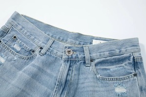 Casual Lightweight Summer Customized Men's Ripped Canvas <b>Cargo</b> Shorts Breathable Quick Dry Hip-Hop Loose <b>Wide</b> <b>Leg</b> Polyester - Product Image 4