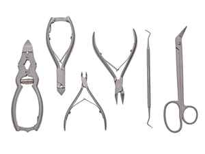 ชุดอุปกรณ์ดูแลเท้าสำหรับนักกายภาพบำบัดเท้า ชุดตัดเล็บสแตนเลส อุปกรณ์ดูแลเล็บมือและเล็บเท้า คุณภาพระดับมืออาชีพ - Product Image 4