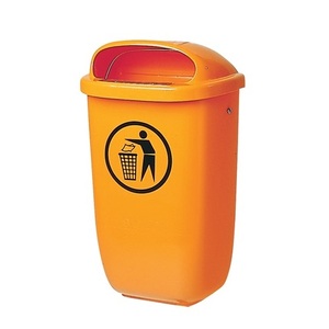 ถังขยะ 50 ลิตร สีส้ม SULO สูง 650x กว้าง 395x ลึก 250 มม. - Product Image 1
