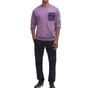 เสื้อสเวตเชิ้ตผู้ชายลำลองสำหรับฤดูหนาวขายดี-ผ้าฝ้าย 100% รับสกรีนโลโก้ ลายเรียบ เป็นมิตรกับสิ่งแวดล้อม และระบายอากาศได้ดี - Product Image 6