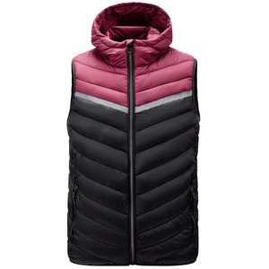 Veste d'hiver unie et chaude pour hommes Veste d'hiver légère et douce sans manches Veste de couleur unie pour hommes - Product Image 5