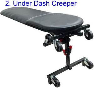 อุปกรณ์ ITA แผ่นรองเข่าแบบ3-in-1แผ่นรองใต้แผงหน้าปัดแบบ3-in-1ที่มีน้ำหนัก182กก. (400ปอนด์) และเบาะปรับได้ - Product Image 4