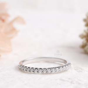 Pour GIA IGI certifié classique coupe or blanc Solitaire bague pour femmes complet VVS diamant naturel anniversaire fête Costume anneau - Product Image 5