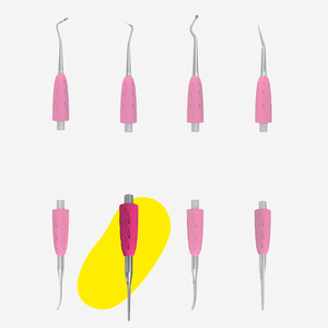 Empujadores de cutículas de uñas multifuncionales Color personalizado Empujadores de uñas de manicura de doble cara con 8 bocas diferentes - Product Image 5