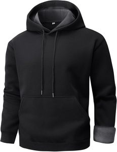 Sudadera con capucha de gran tamaño 450 GSM Heavy Cotton Fleece Streetwear Sudadera Impresión personalizada Proveedor mayorista a granel - Product Image 5