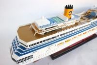 Modèle de bateau de croisière en bois COSTA FORTUNA-modèle de bateau en bois produit de haute qualité fabriqué au VIETNAM
