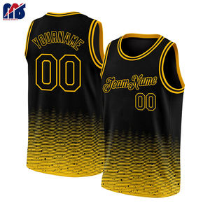 Camisetas de baloncesto Diseño de impresión por sublimación Malla transpirable Secado rápido Camisetas reversibles personalizadas Personalizar logotipo y nombre equipo - Product Image 1