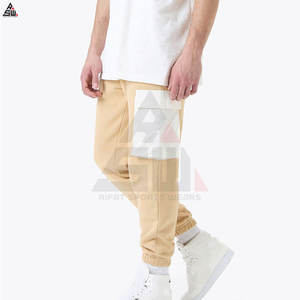 กางเกงผ้าฝ้ายผู้ชายน้ำหนักเบาระบายอากาศได้ดีเป็นมิตรกับสิ่งแวดล้อมผ้าฟลีซลำลอง100% - Product Image 4