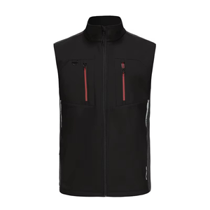 Custom Winter Plus Size Men's Gilet Zipper <b>Clip</b> Polyester Spandex Spring Soft Shell Vest for Golf Softshell Vest Breathable - Product Image 3